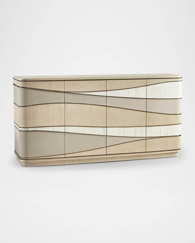 Water Breaker Mixed Media Credenza